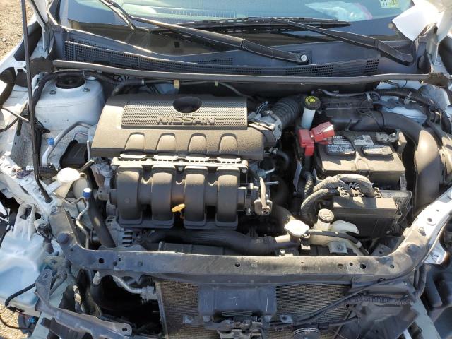 3N1AB7AP9HY210233 - 2017 NISSAN SENTRA S 白色 照片 11