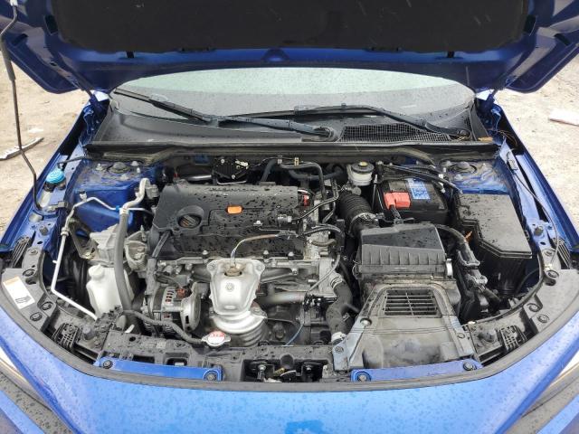 2HGFE2F20NH548567 - 2022 HONDA CIVIC LX BLUE photo 11