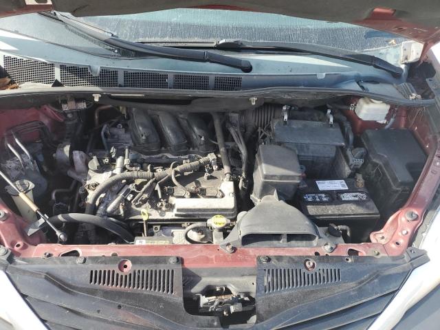 5TDJK3DC8DS060101 - 2013 TOYOTA SIENNA LE 勃艮第红 照片 12