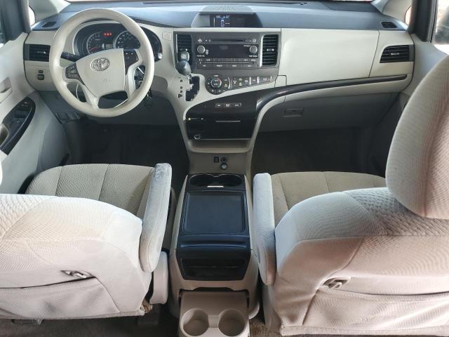 5TDJK3DC8DS060101 - 2013 TOYOTA SIENNA LE 勃艮第红 照片 8