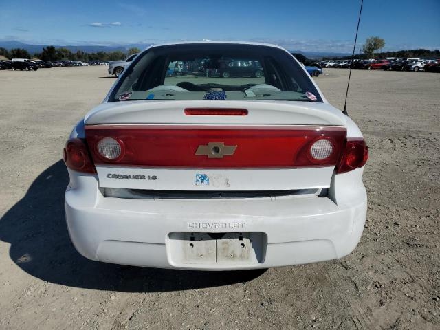 1G1JF52F257107558 - 2005 CHEVROLET CAVALIER LS WHITE photo 6