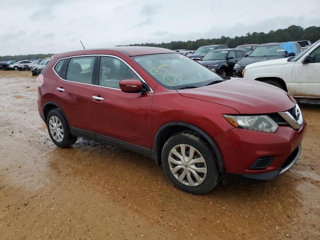 KNMAT2MT5FP548099 - 2015 NISSAN ROGUE S RED photo 4