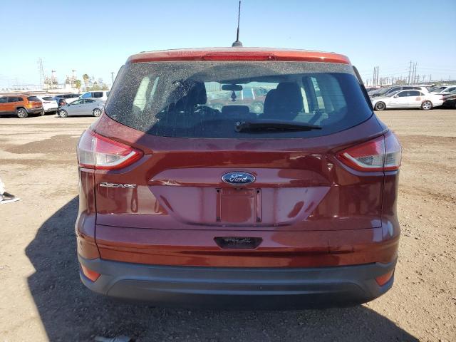 1FMCU0F79GUB11568 - 2016 FORD ESCAPE S RED photo 6