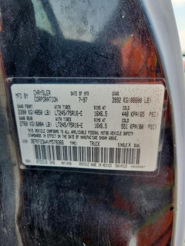 3B7KF23W4VM578366 - 1997 DODGE RAM 2500 GRAY photo 12