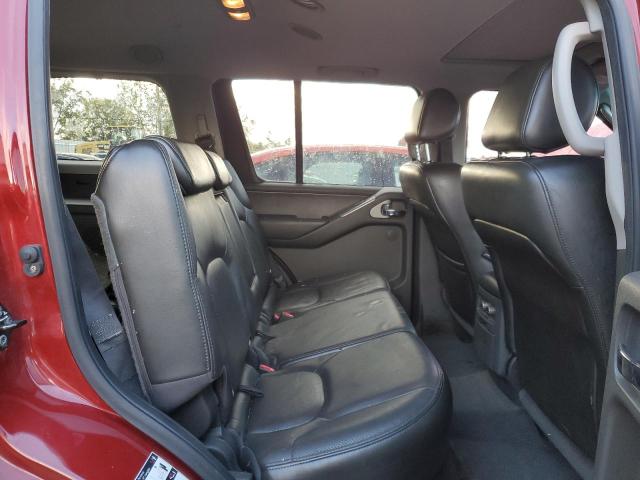 5N1AR18WX7C637541 - 2007 NISSAN PATHFINDER LE RED photo 11
