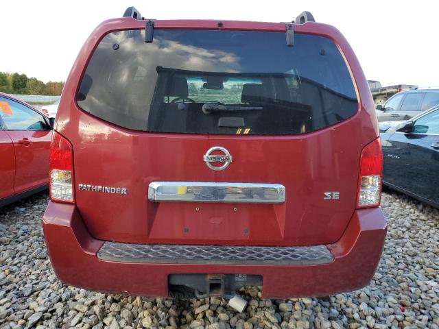 5N1AR18WX7C637541 - 2007 NISSAN PATHFINDER LE RED photo 6