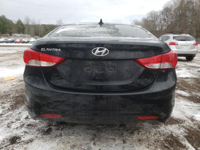 5NPDH4AE2DH382214 - 2013 HYUNDAI ELANTRA GLS BLACK photo 6