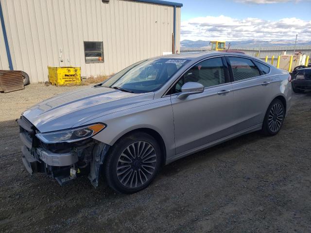 3FA6P0D90JR205890 - 2018 FORD FUSION TITANIUM/PLATINUM SILVER photo 1