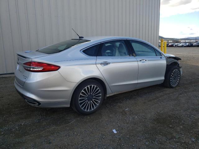 3FA6P0D90JR205890 - 2018 FORD FUSION TITANIUM/PLATINUM SILVER photo 3