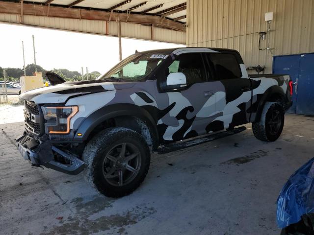 1FTFW1RG4KFA18600 - 2019 FORD F150 RAPTOR GRAY photo 1