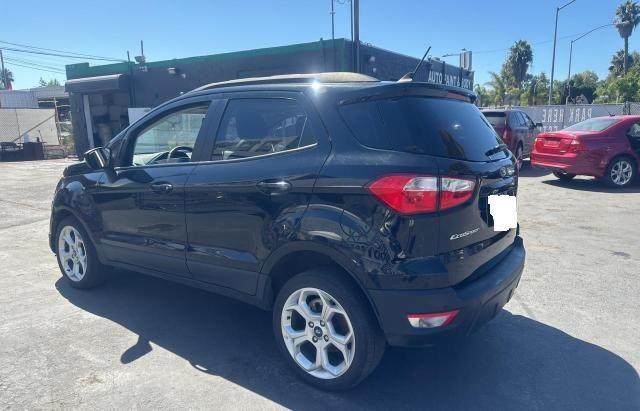 MAJ3S2GE7MC400992 - 2021 FORD ECOSPORT SE BLACK photo 3
