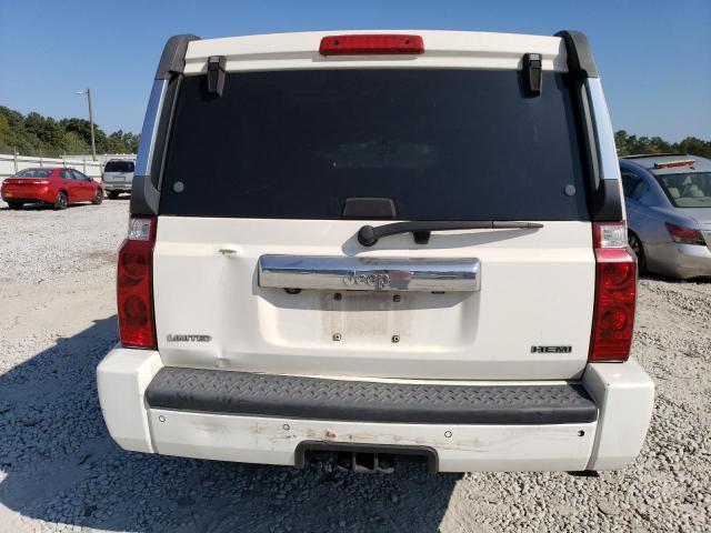 1J8HH58207C628348 - 2007 JEEP COMMANDER LIMITED WHITE photo 6