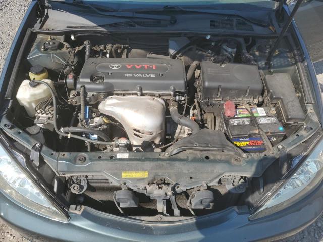 4T1BE32K54U332326 - 2004 TOYOTA CAMRY LE GREEN photo 11