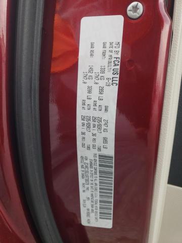 2C4RC1BG1KR738378 - 2019 CHRYSLER PACIFICA TOURING L BURGUNDY photo 13