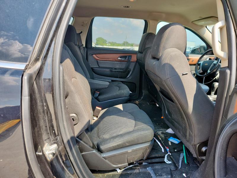 1GNKRGKDXGJ334345 - 2016 CHEVROLET TRAVERSE LT BLACK photo 10