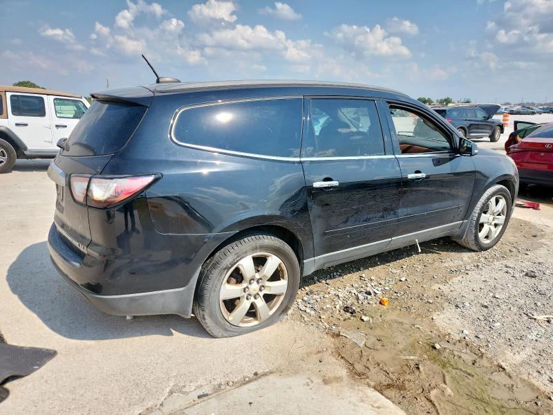 1GNKRGKDXGJ334345 - 2016 CHEVROLET TRAVERSE LT BLACK photo 3