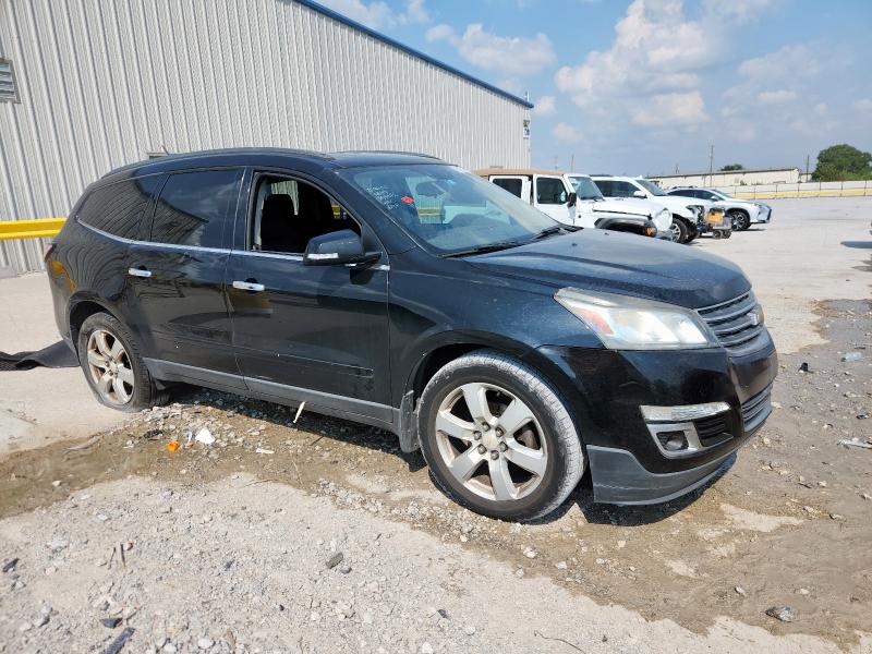 1GNKRGKDXGJ334345 - 2016 CHEVROLET TRAVERSE LT BLACK photo 4