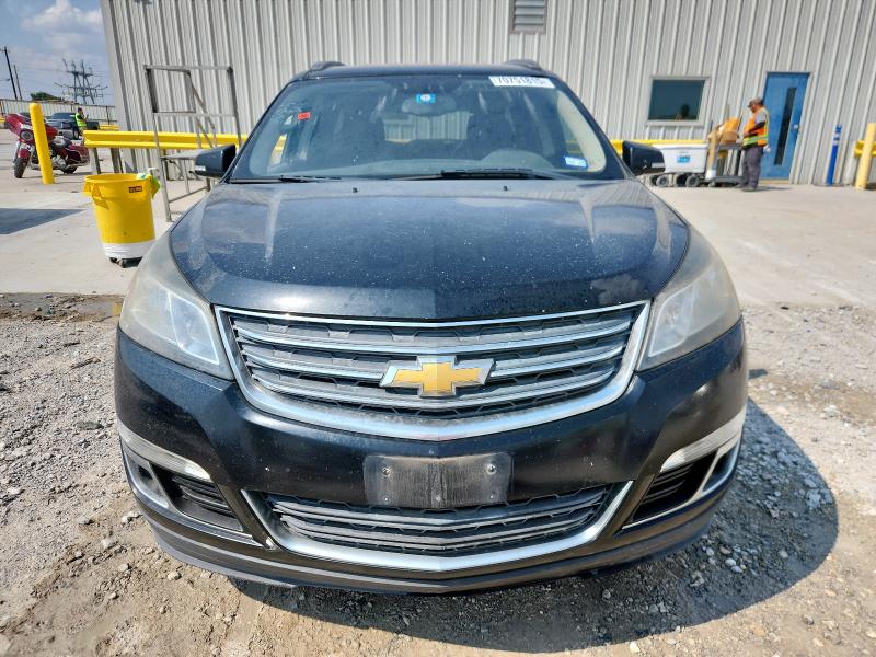 1GNKRGKDXGJ334345 - 2016 CHEVROLET TRAVERSE LT BLACK photo 5