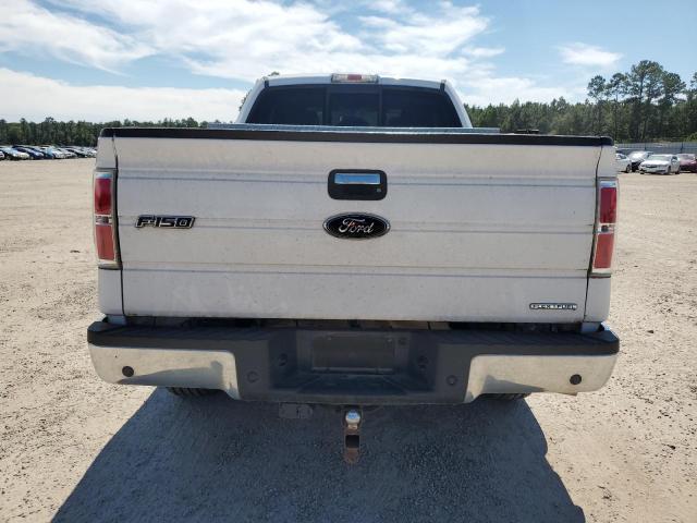 1FTFX1CF6CFC68175 - 2012 FORD F150 SUPER CAB WHITE photo 6