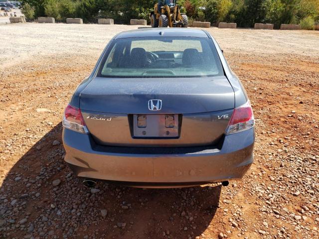 1HGCP36808A018092 - 2008 HONDA ACCORD EXL GRAY photo 6