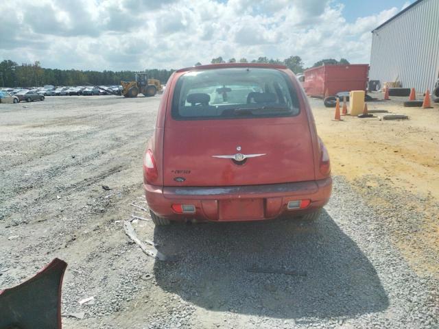 3A4FY48B27T584635 - 2007 CHRYSLER PT CRUISER RED photo 6