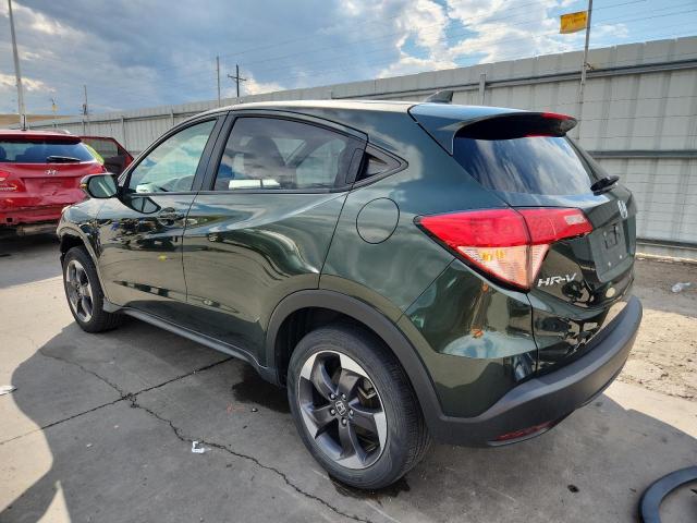 3CZRU6H50JG703197 - 2018 HONDA HR-V EX GREEN photo 2