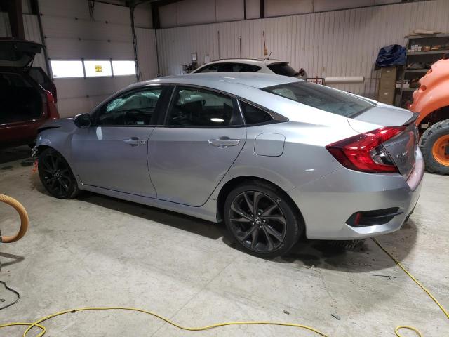 2HGFC2E80LH572067 - 2020 HONDA CIVIC SPORT 银色 照片 2