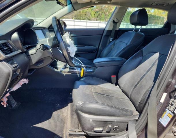 5XXGU4L11KG331167 - 2019 KIA OPTIMA EX CHARCOAL photo 7