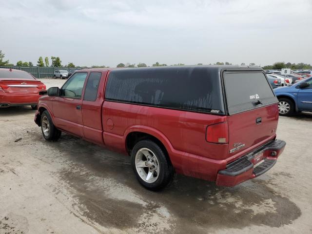 1GTCS195018247405 - 2001 GMC SONOMA MAROON photo 2