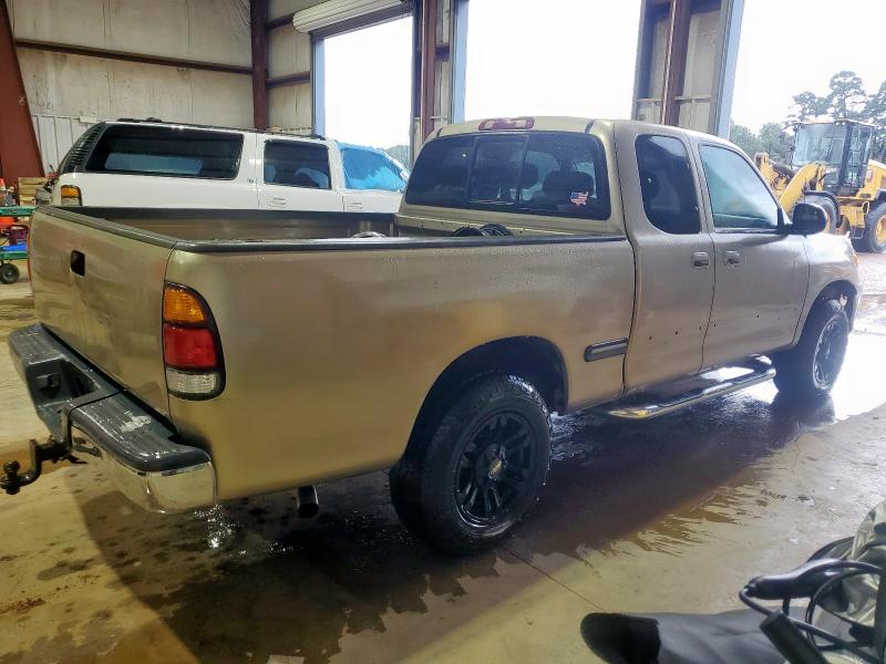 5TBRT34112S255297 - 2002 TOYOTA TUNDRA ACCESS CAB 金色 照片 3
