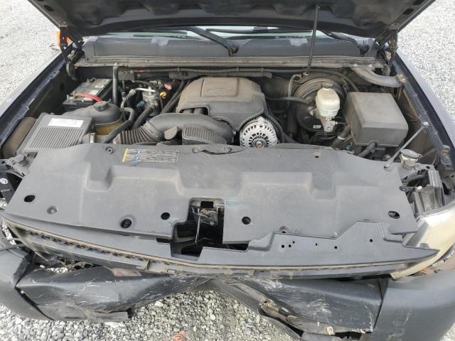 1GCEC14C87Z537986 - 2007 CHEVROLET SILVERADO C1500 BLACK photo 11