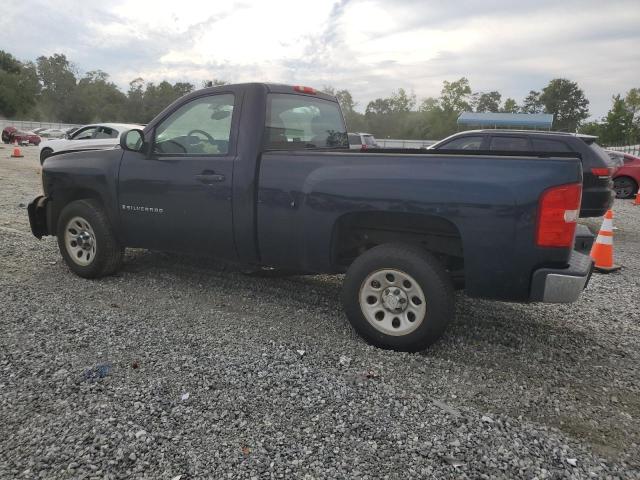 1GCEC14C87Z537986 - 2007 CHEVROLET SILVERADO C1500 BLACK photo 2