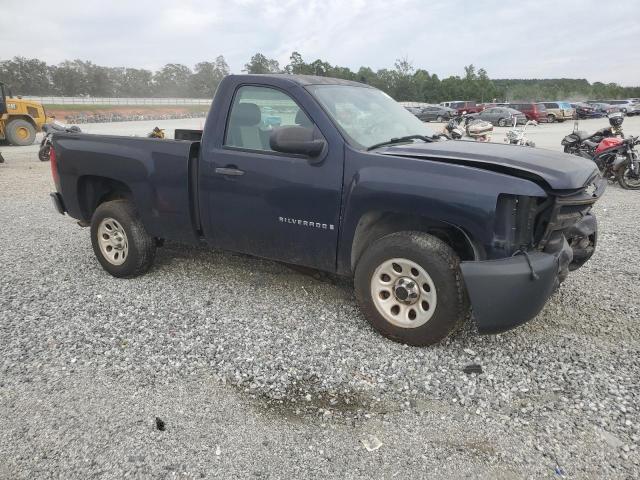 1GCEC14C87Z537986 - 2007 CHEVROLET SILVERADO C1500 BLACK photo 4