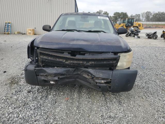 1GCEC14C87Z537986 - 2007 CHEVROLET SILVERADO C1500 BLACK photo 5