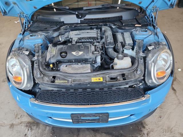 WMWSU3C54DT371962 - 2013 MINI COOPER BLUE photo 11
