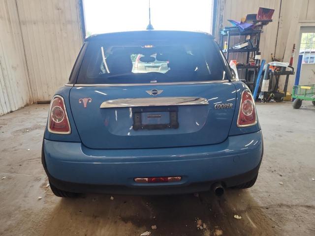WMWSU3C54DT371962 - 2013 MINI COOPER BLUE photo 6