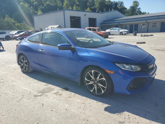 2HGFC3A53HH753916 - 2017 HONDA CIVIC SI BLUE photo 4