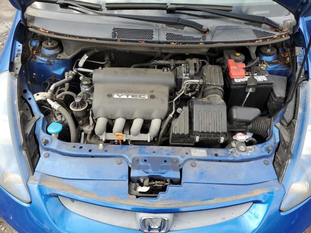 JHMGD38647S053858 - 2007 HONDA FIT S 蓝色 照片 11
