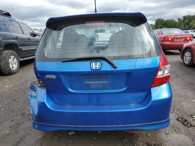 JHMGD38647S053858 - 2007 HONDA FIT S 蓝色 照片 6