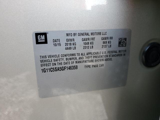 1G11C5SA5GF146358 - 2016 CHEVROLET MALIBU LIM LT 米色 照片 13