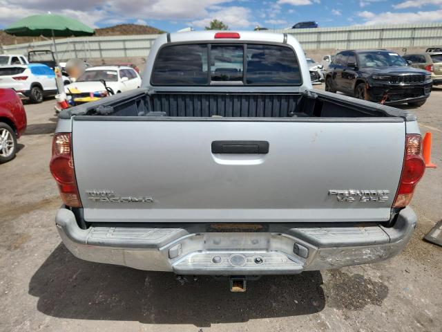 5TEJU62N55Z099474 - 2005 TOYOTA TACOMA DOUBLE CAB PRERUNNER SILVER photo 6