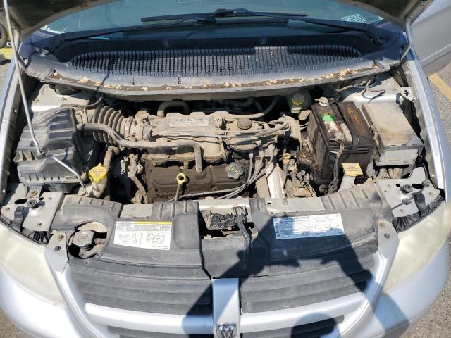 2D4GP44L35R203664 - 2005 DODGE GRAND CARAVAN SXT SILVER photo 12