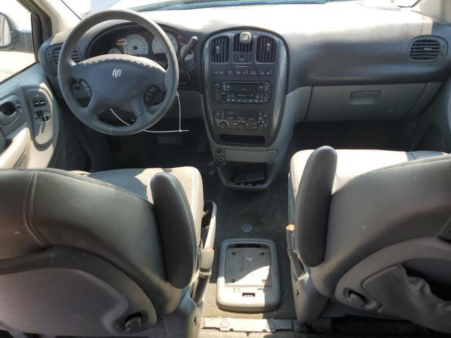 2D4GP44L35R203664 - 2005 DODGE GRAND CARAVAN SXT SILVER photo 8