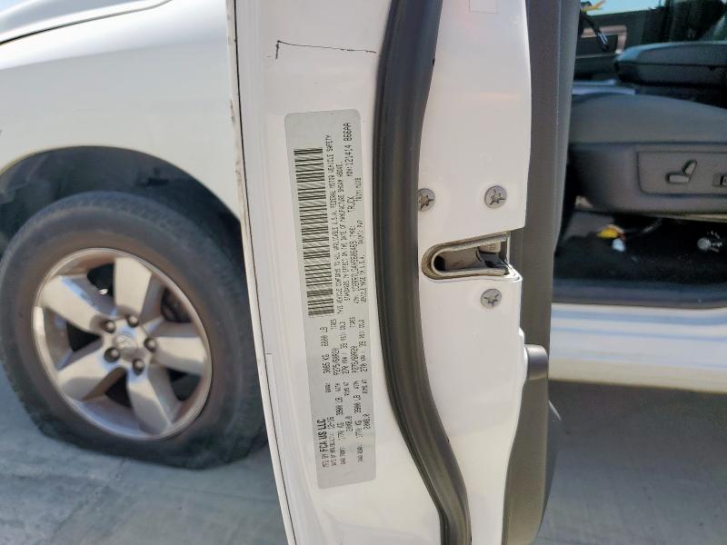 1C6RR7LG4HS606469 - 2017 RAM 1500 SLT WHITE photo 12