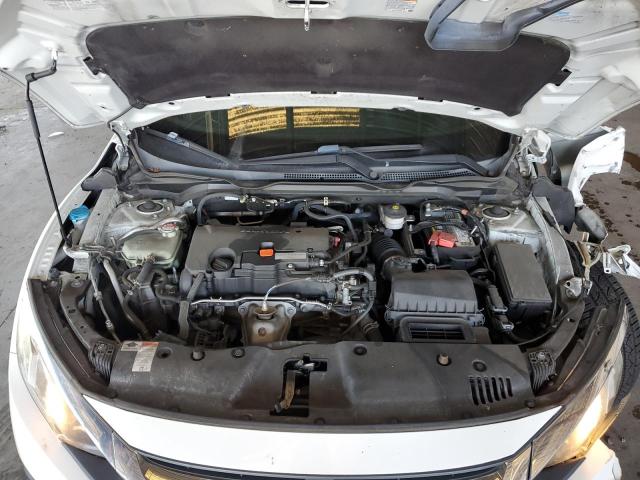2HGFC2F81JH526291 - 2018 HONDA CIVIC EX WHITE photo 11