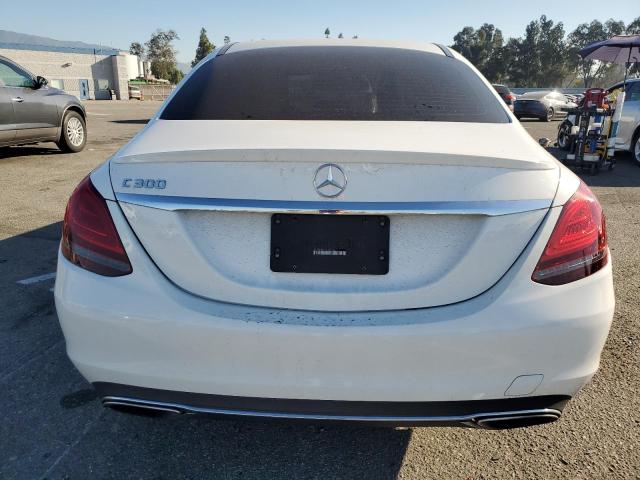 55SWF8DB7KU305856 - 2019 MERCEDES-BENZ C 300 WHITE photo 6