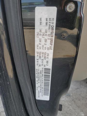 2C4RC1CG7DR572529 - 2013 CHRYSLER TOWN & COU TOURING L BLACK photo 13