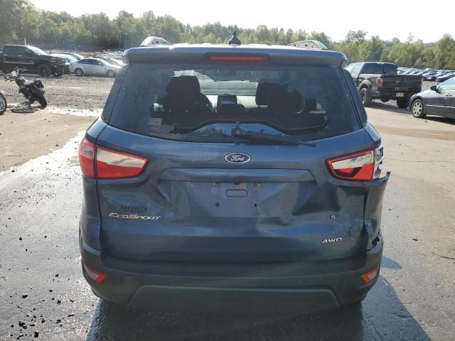 MAJ6S3GL4NC456908 - 2022 FORD ECOSPORT SE Կապույտ լուսանկար 6