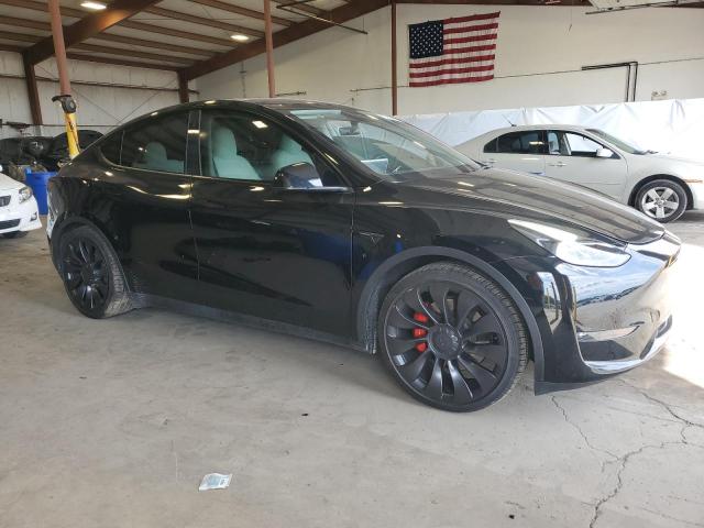 7SAYGDEF2PF756219 - 2023 TESLA MODEL Y Սև լուսանկար 4
