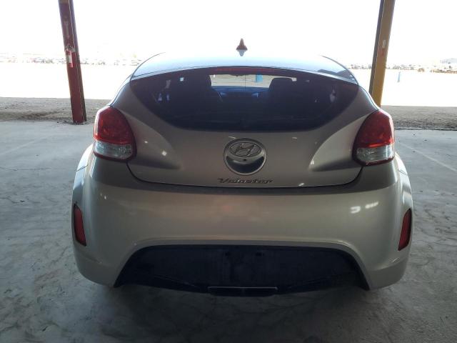 KMHTC6AD9HU320779 - 2017 HYUNDAI VELOSTER SILVER photo 6